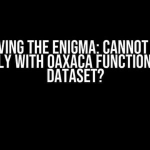 Solving the Enigma: Cannot Run Mclapply with Oaxaca Function in Your Dataset?